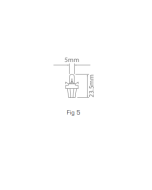 Ionnic 2741MF/10 Globe Halogen 24V 1.2W BAX8.5d (Grey)