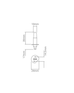 Ionnic 62200 Globe Halogen H1 Rally 12V 100W P14.5s