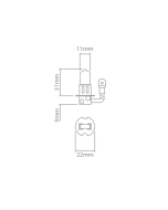 Ionnic 64151SUP Globe Halogen H3 12V 12V 55W + 30%