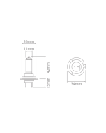 Ionnic 64210 Globe Halogen H7 12V 55W PX26d